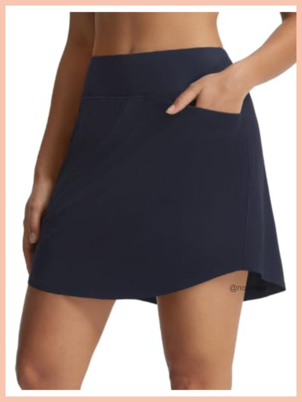 Golf Skorts for Women High Waisted 3 Pockets 17 inch